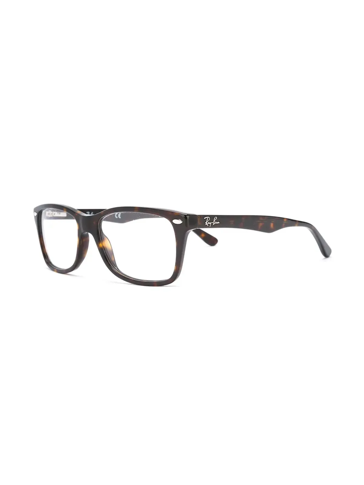Ray-Ban べっ甲柄スクエアメガネ - 画像2