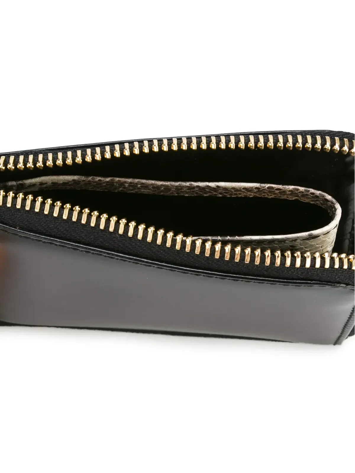 Comme Des Garçons Wallet リザードインサイド ウォレット - Black - 画像3