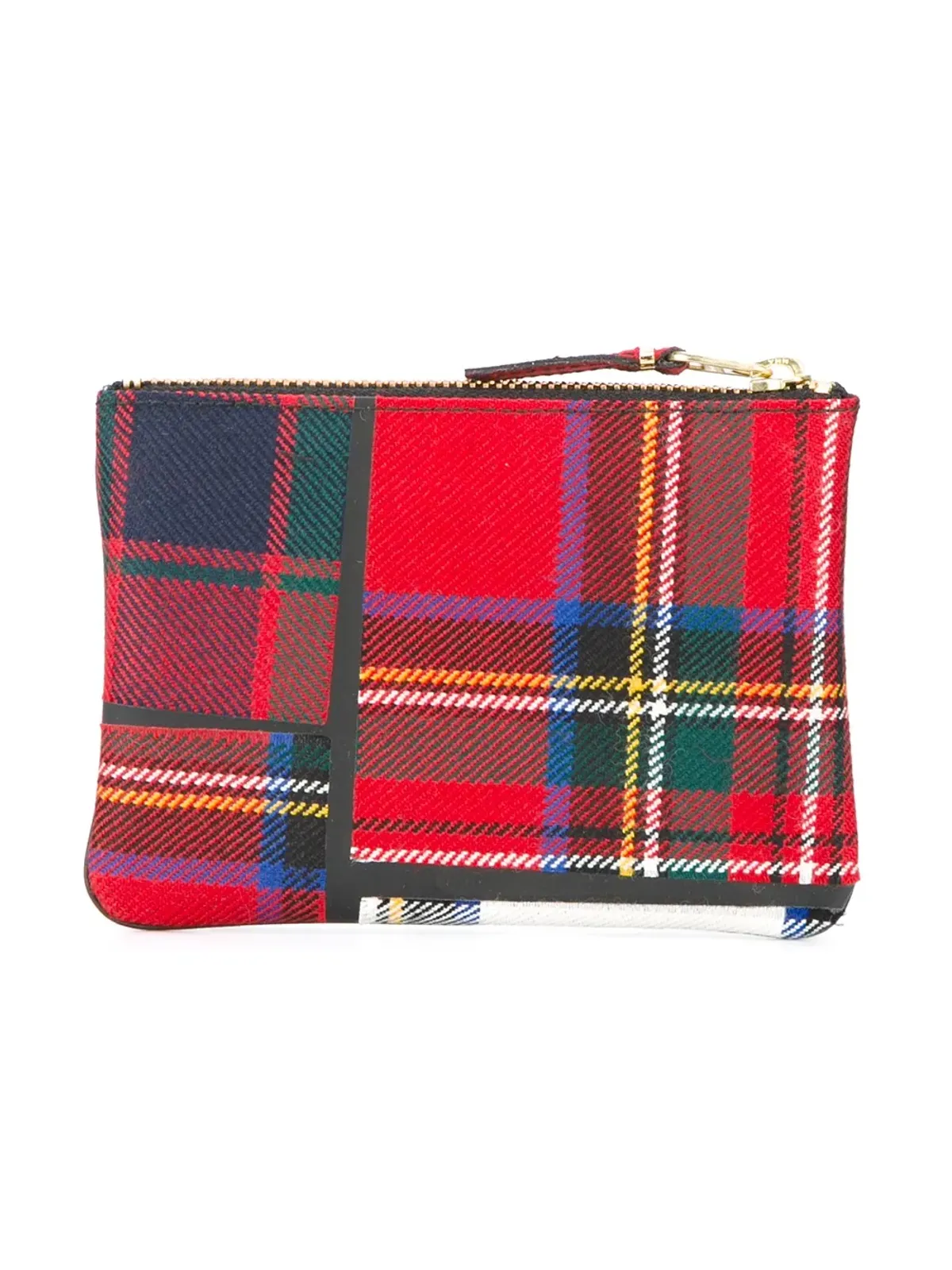 Comme Des Garçons Wallet タータンパッチワーク財布 - 画像2