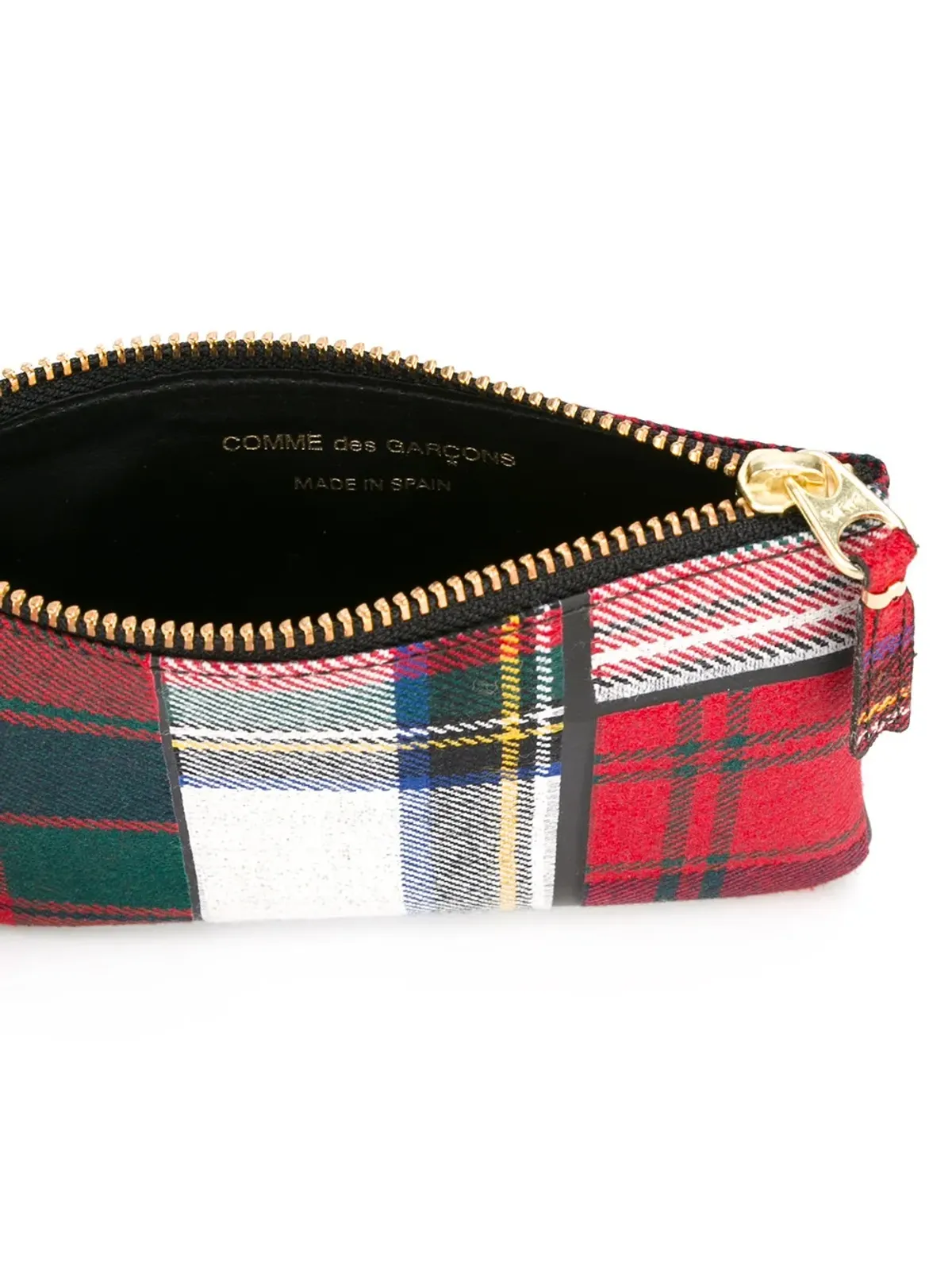 Comme Des Garçons Wallet タータンパッチワーク財布 - 画像3