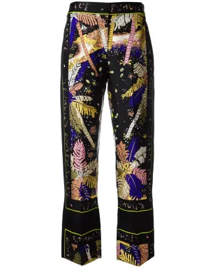 PUCCI 羽毛モチーフのクロップドパンツ - サムネイル1