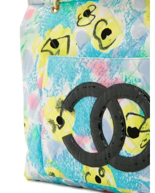 CHANEL Pre-Owned CCフローラル ハンドバッグ - サムネイル4