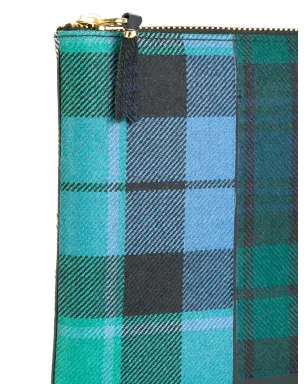 Comme Des Garçons Wallet タータンチェック パッチワーク クラッチバッグ - サムネイル4