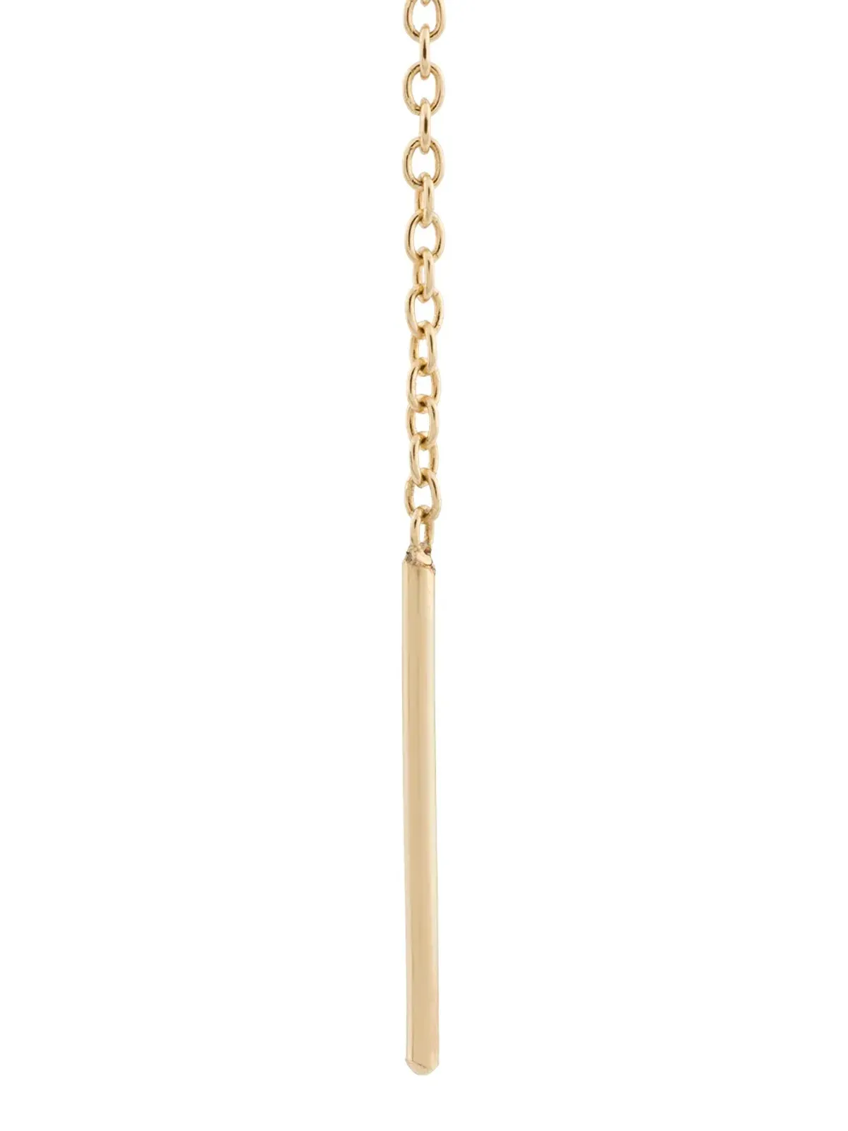 Lizzie Mandler Fine Jewelry 18Kイエローゴールドのフローティング・スレッド エメラルド イヤリング - 画像4