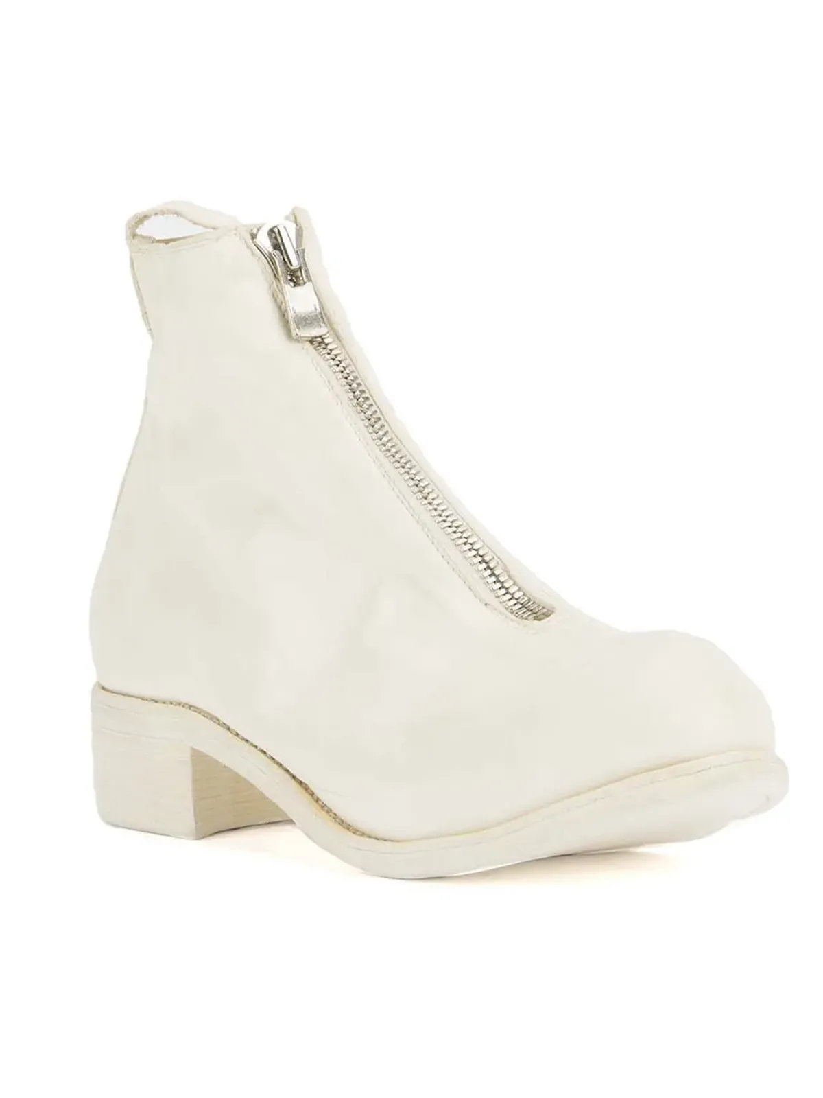 Guidi フロントジップ アンクルブーツ - 画像2