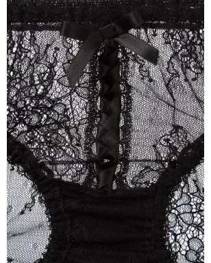 Folies By Renaud Carla Noir Ribbon ブリーフ - サムネイル2