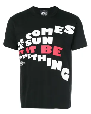 Comme Des Garçons ビートルズ歌詞プリントTシャツ - サムネイル1
