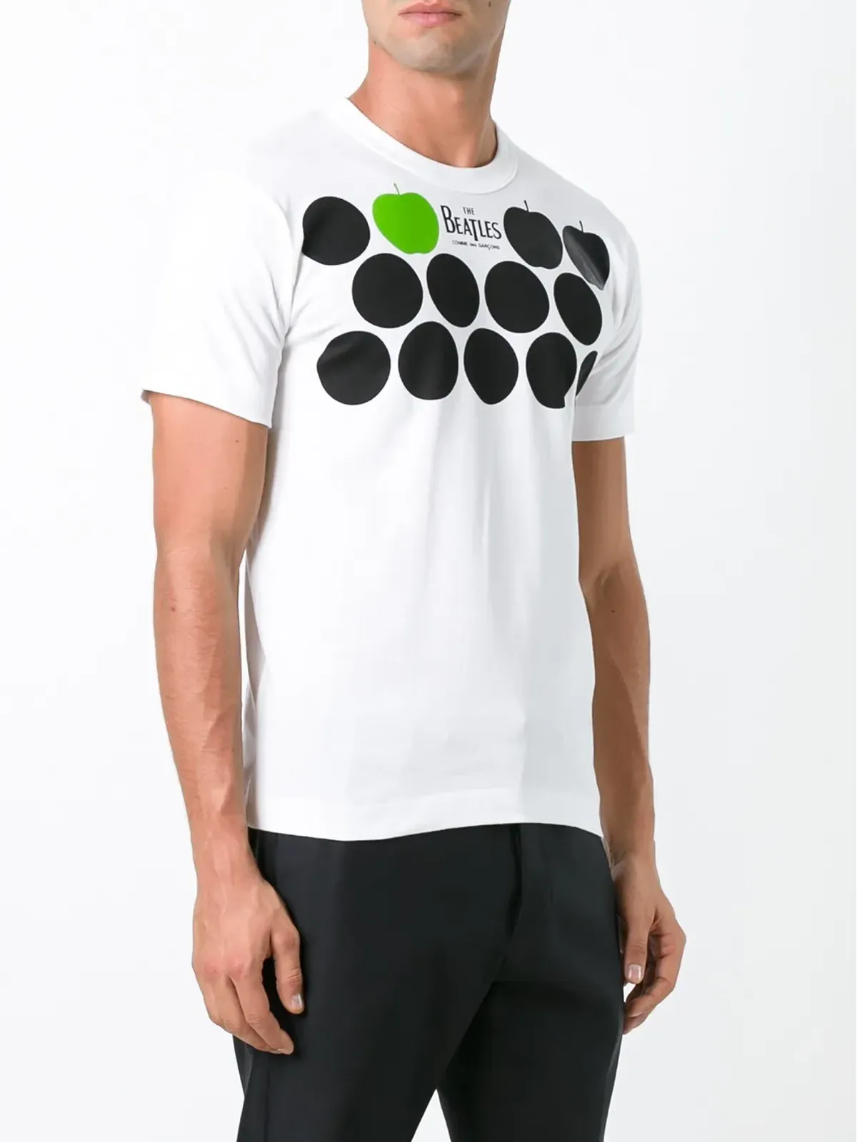 Comme Des Garçons ドット柄プリントTシャツ - 画像3