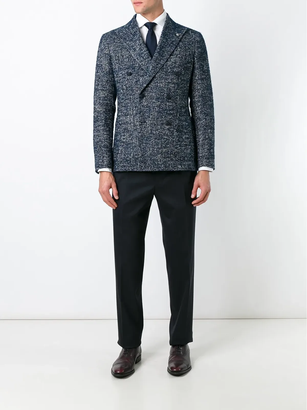 Canali ストレートレッグパンツ - 画像2