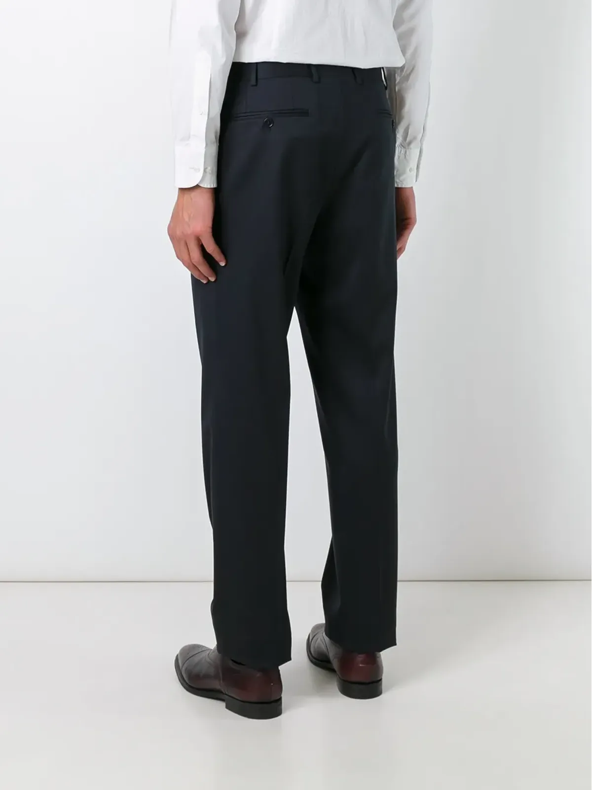 Canali ストレートレッグパンツ - 画像4