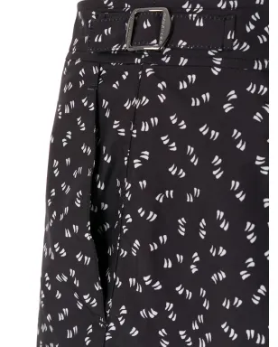 Dolce & Gabbana オールオーバー・プリント・スイムショーツ ブラック - サムネイル4