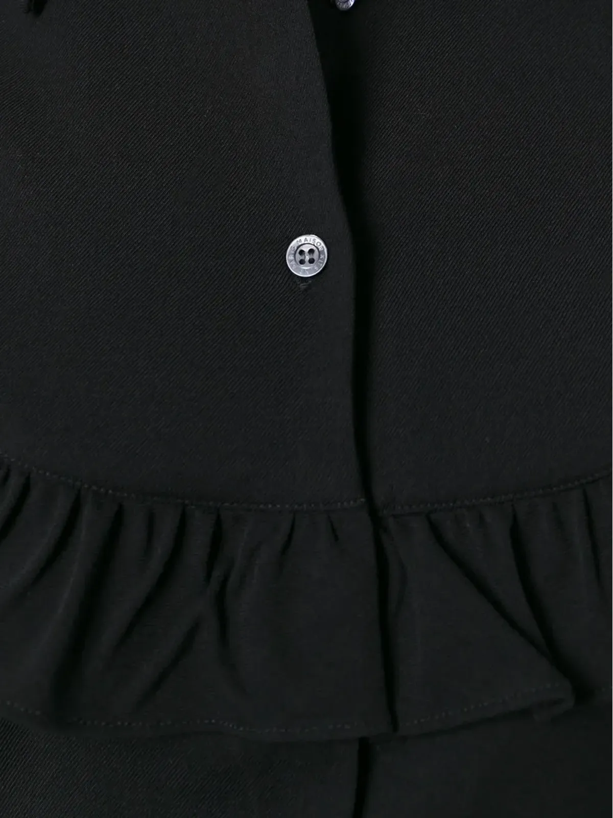 Maison Kitsuné ラッフルパネルシャツ - 画像5
