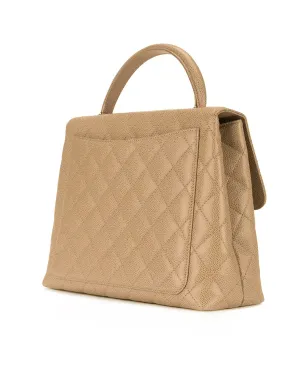 CHANEL Pre-Owned CCキルティング ハンドバッグ - ブラウン - サムネイル3