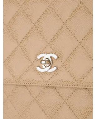 CHANEL Pre-Owned CCキルティング ハンドバッグ - ブラウン - サムネイル4