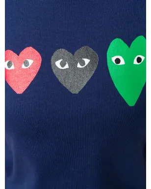 Comme Des Garçons Play ハートプリントTシャツ - サムネイル5