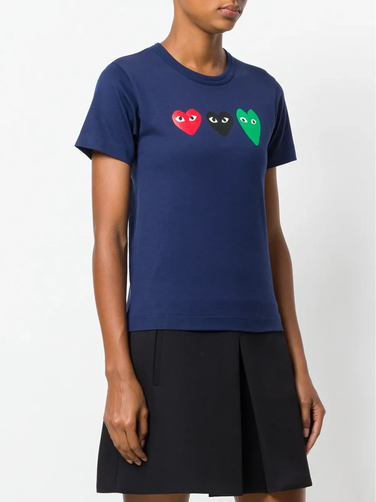 Comme Des Garçons Play ハートプリントTシャツ - 画像3