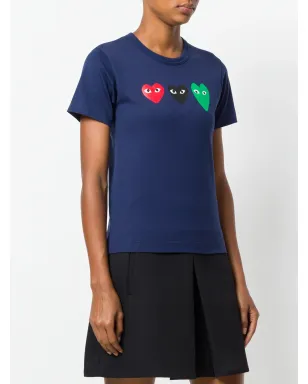 Comme Des Garçons Play ハートプリントTシャツ - サムネイル3