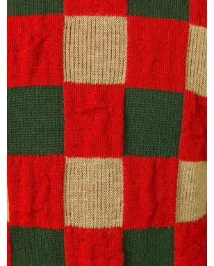 Issey Miyake Pre-Owned チェック柄ジャンパー - Red - サムネイル5