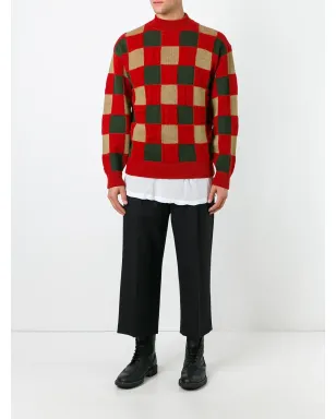 Issey Miyake Pre-Owned チェック柄ジャンパー - Red - サムネイル2