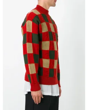 Issey Miyake Pre-Owned チェック柄ジャンパー - Red - サムネイル3