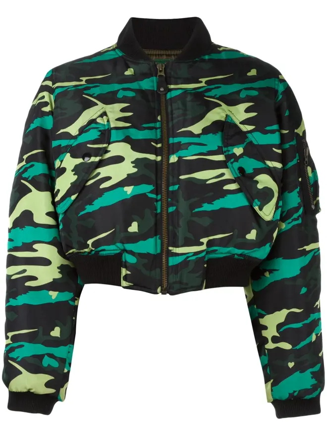 Jean Paul Gaultier Pre-Owned Jean Paul Gaultier Pre-Owned アーミー ボンバー ジャケットの商品画像