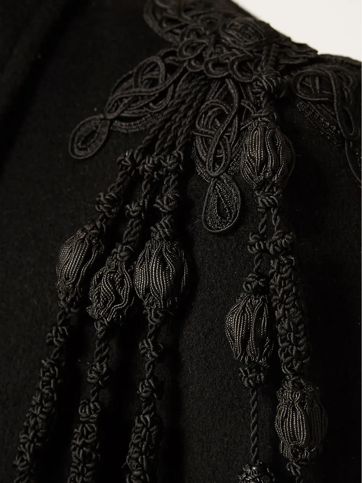 Takahiromiyashita The Soloist embroidered panelled coat - 画像5