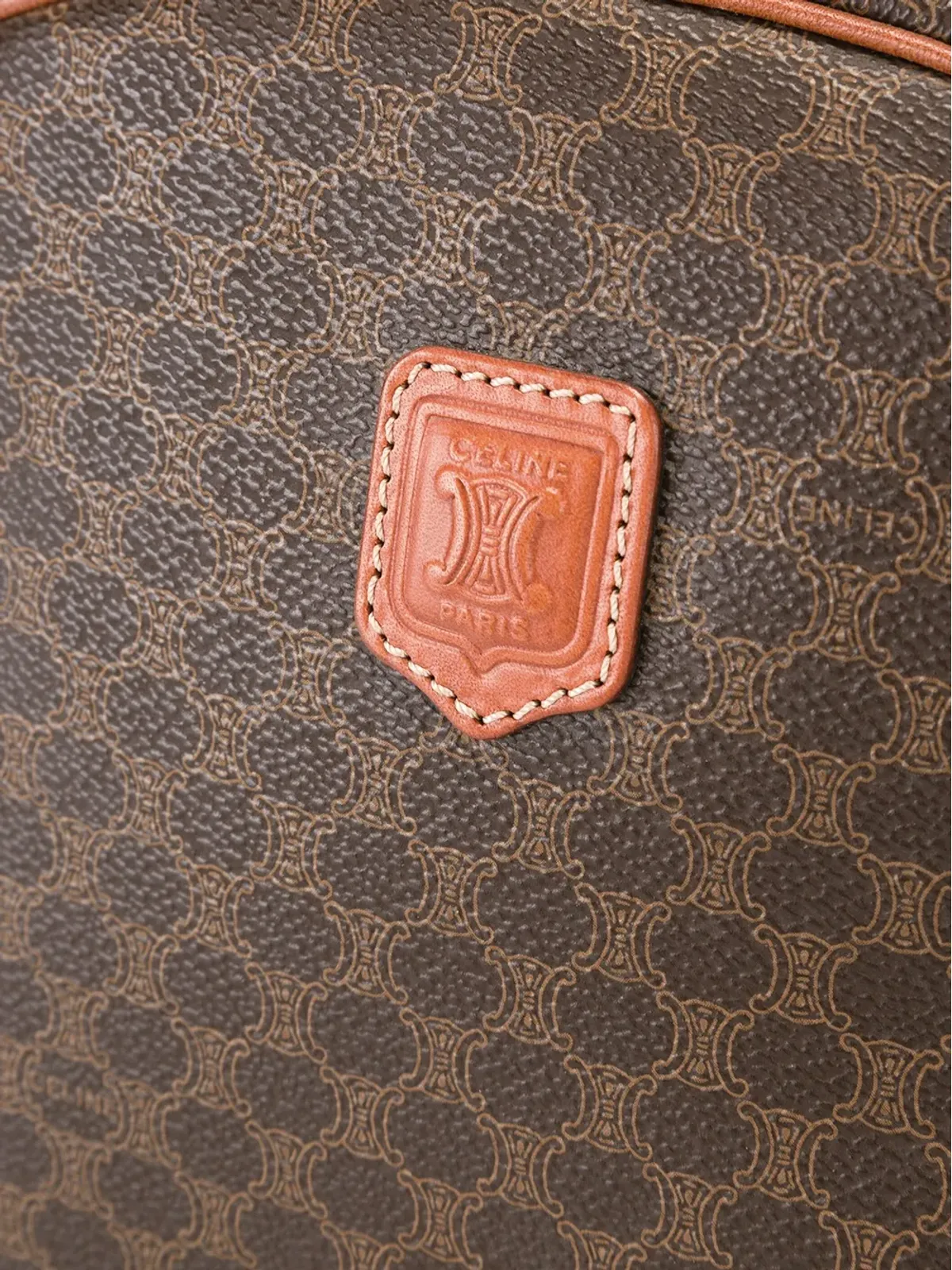 Celine Pre-Owned モノグラム ボウリング トート ブラウン - 画像4