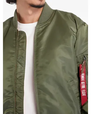 Alpha Industries MA-1 VF 59ジップアップボンバージャケット グリーン - サムネイル5