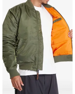 Alpha Industries MA-1 VF 59ジップアップボンバージャケット グリーン - サムネイル2