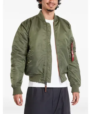 Alpha Industries MA-1 VF 59ジップアップボンバージャケット グリーン - サムネイル3