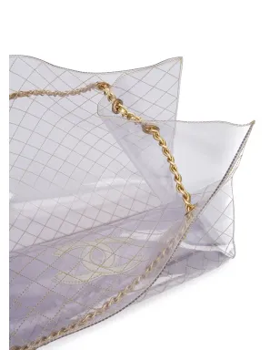 CHANEL Pre-Owned キルティッドCCトート - サムネイル5