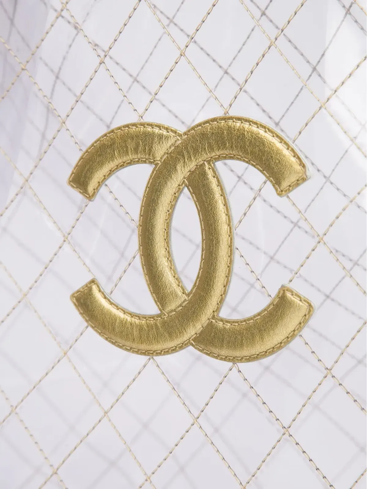 CHANEL Pre-Owned キルティッドCCトート - 画像4