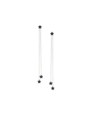 ALINKA 18ktゴールドとダイヤモンドのSTASIAチェーンドロップピアス - メタリック - サムネイル1