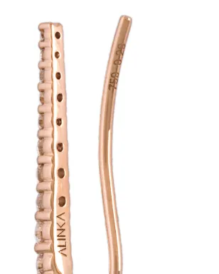 ALINKA 18ktゴールド VERA ダイヤモンド カフ イヤリング - サムネイル4