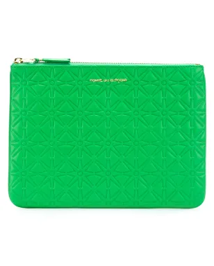 Comme Des Garçons Wallet エンボスレザー財布 - サムネイル1