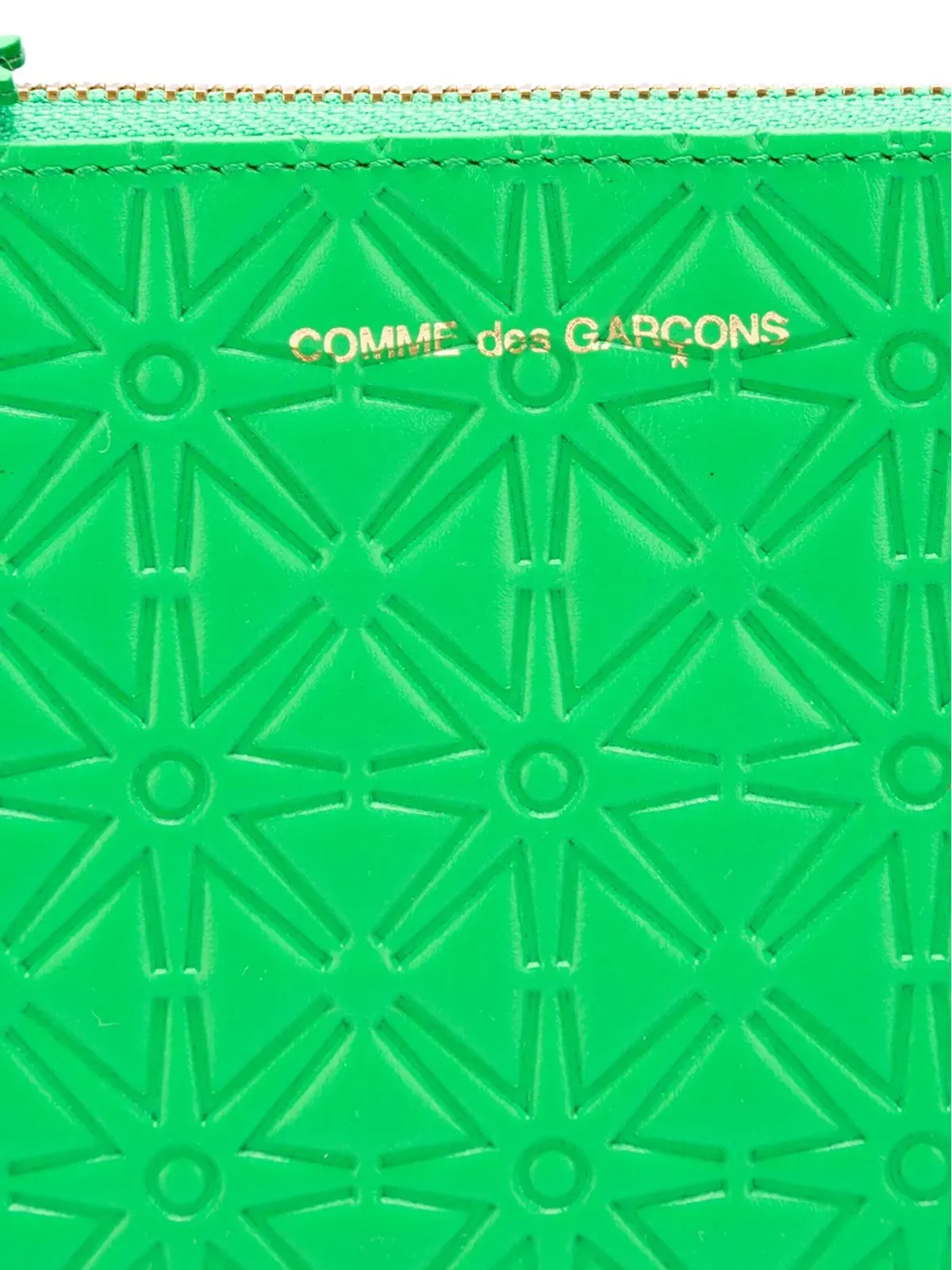 Comme Des Garçons Wallet エンボスレザー財布 - 画像3