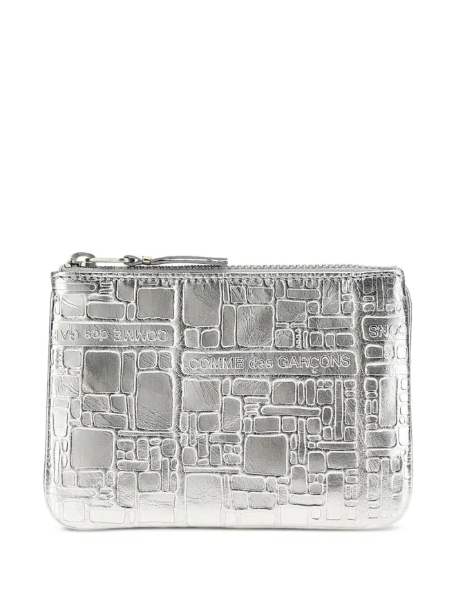 Comme Des Garçons Wallet Comme Des Garçons Wallet ロゴエンボス レザー 財布の商品画像