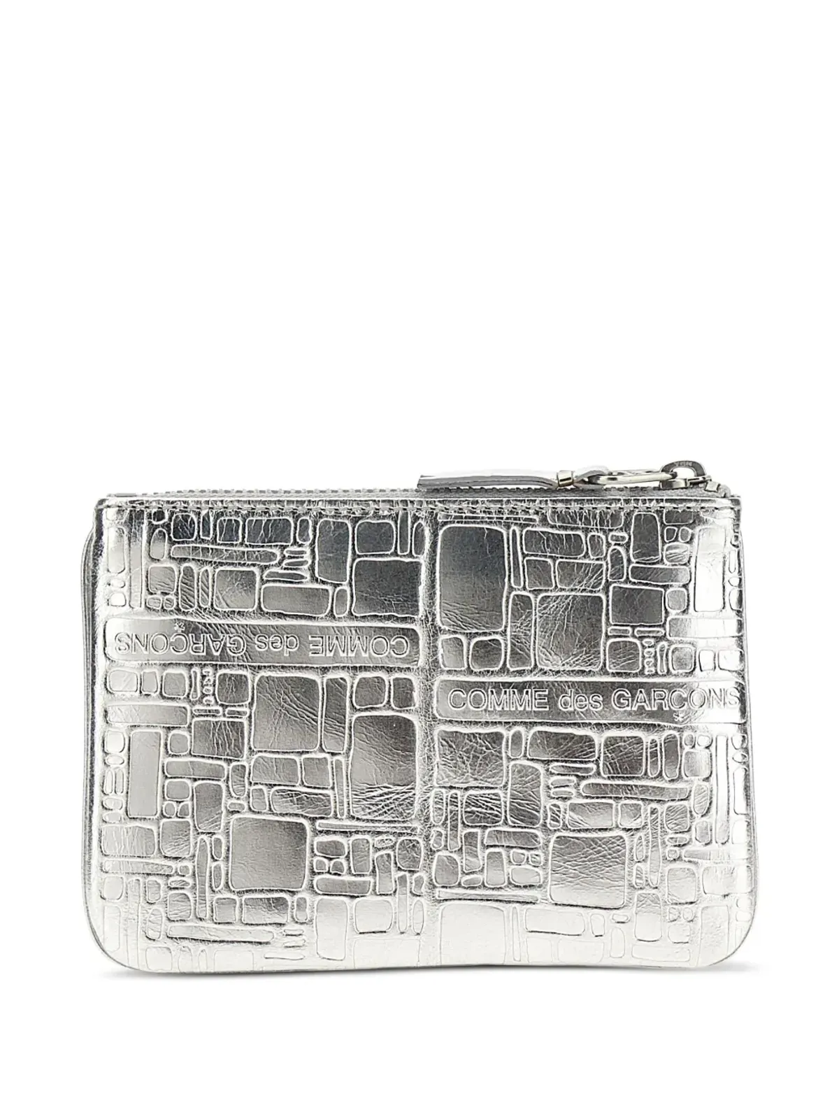 Comme Des Garçons Wallet ロゴエンボス レザー 財布 - 画像2