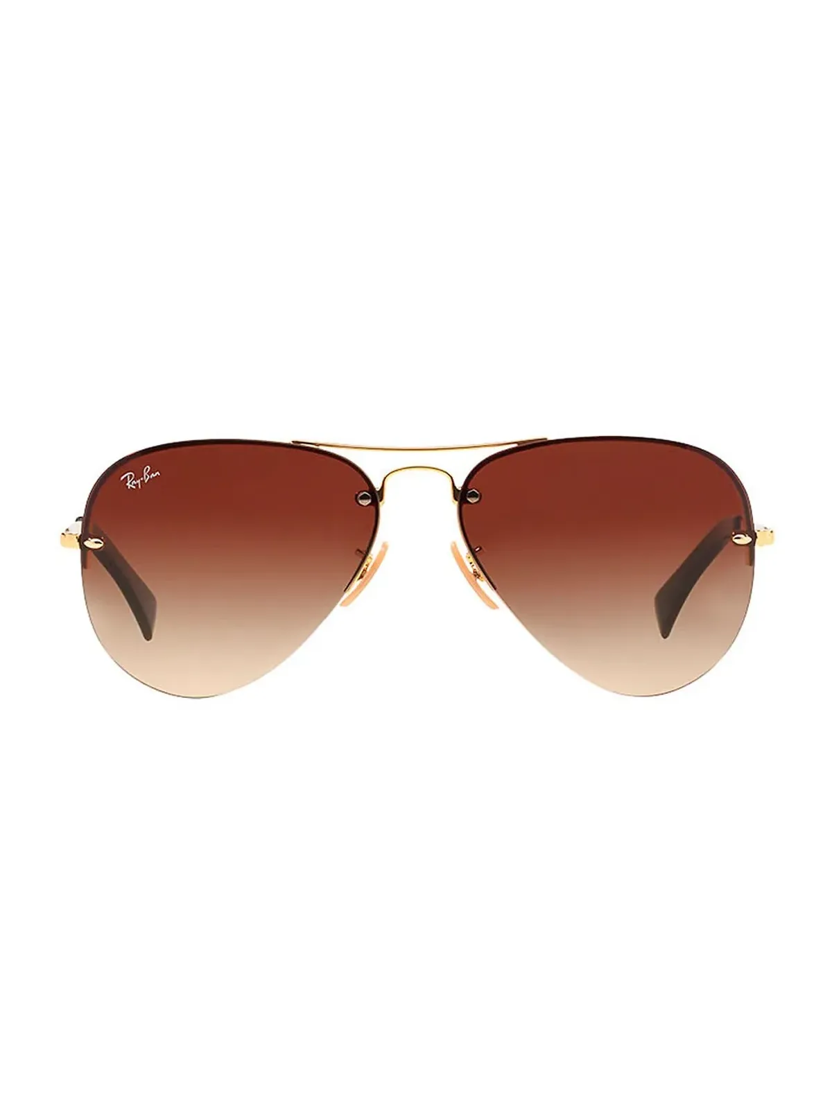 Ray-Ban ツートーン アビエーターフレーム サングラス - 画像1