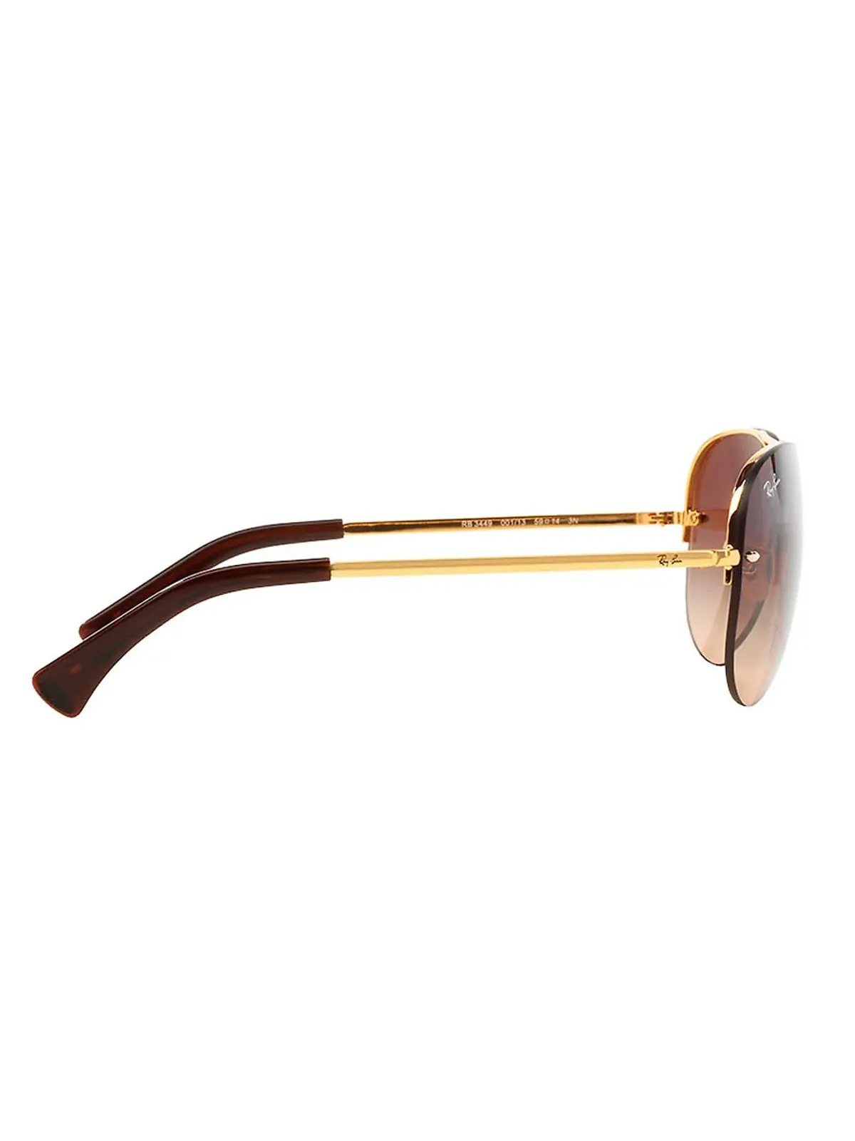 Ray-Ban ツートーン アビエーターフレーム サングラス - 画像2