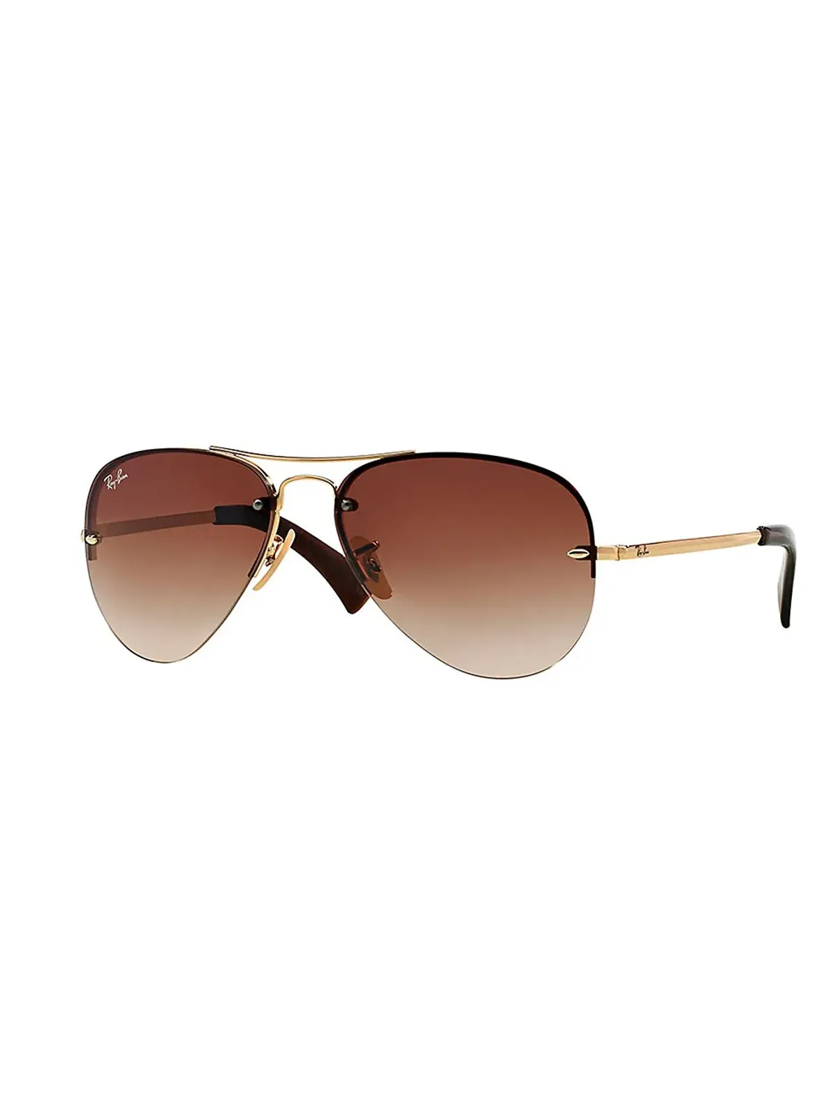 Ray-Ban ツートーン アビエーターフレーム サングラス - 画像3