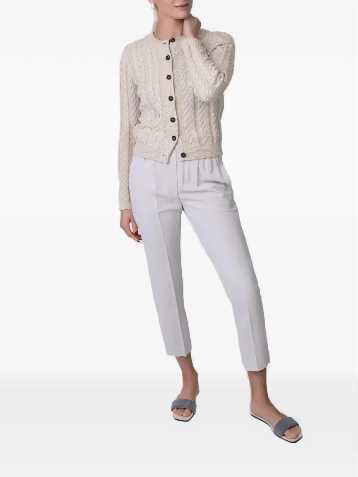 Brunello Cucinelli クロップドパンツ - 画像2