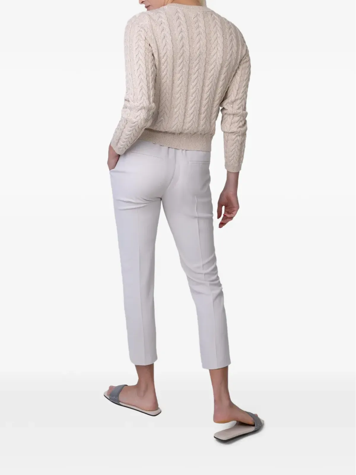 Brunello Cucinelli クロップドパンツ - 画像3
