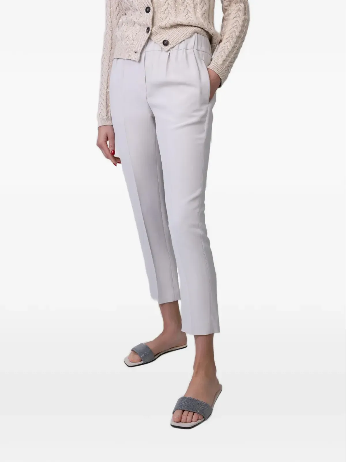 Brunello Cucinelli クロップドパンツ - 画像4
