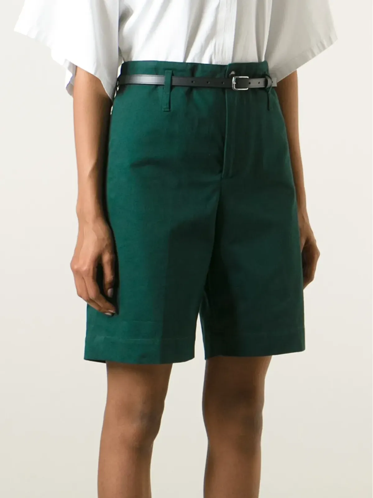 Golden Goose Kate ベルト付きショートパンツ - 画像2
