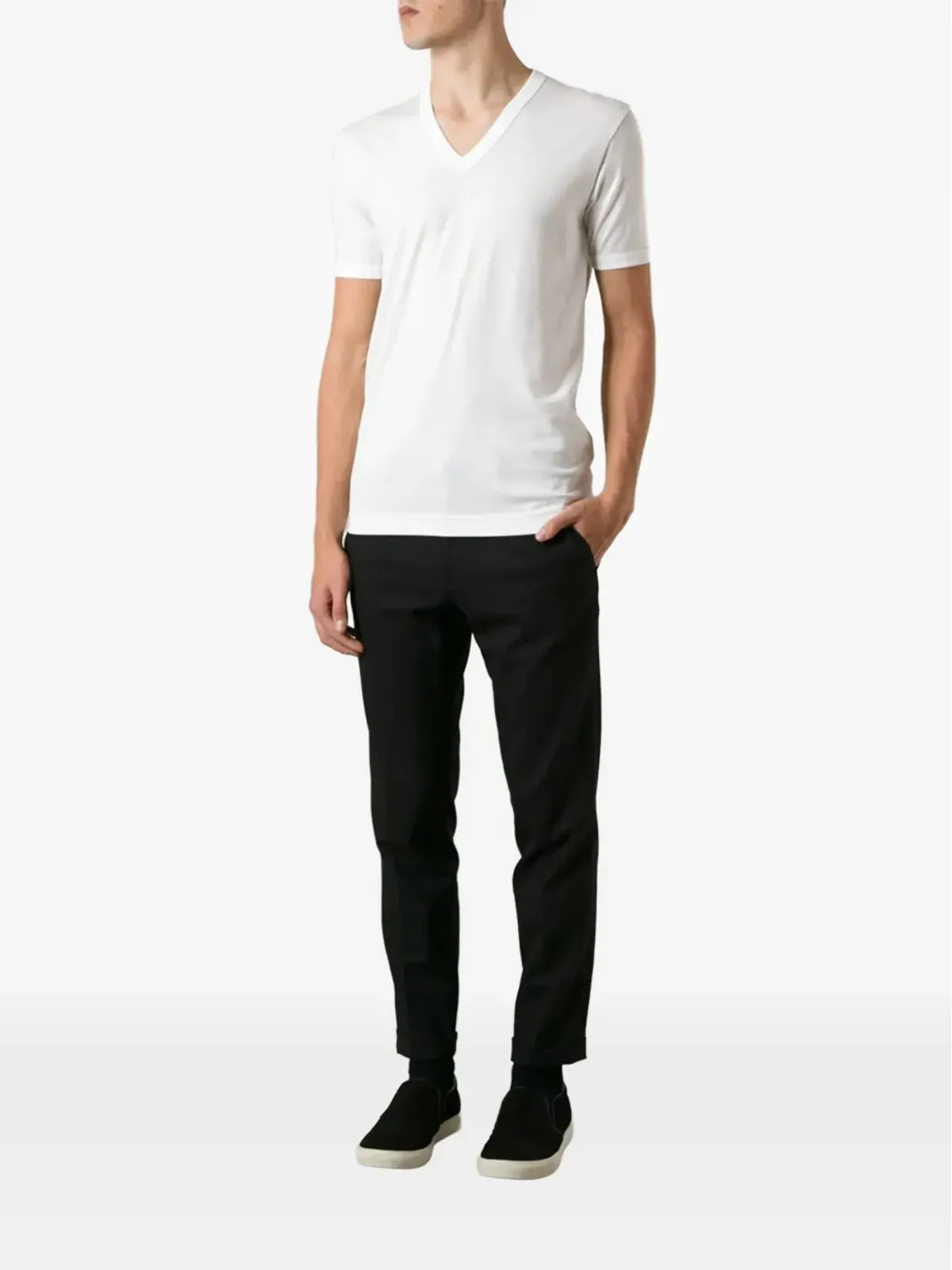 Dolce & Gabbana クラシック ラウンドネック Tシャツ - 画像2