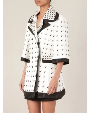 Anrealage パール装飾コート - サムネイル3