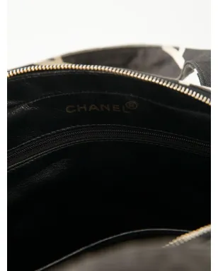 CHANEL Pre-Owned ロゴプリントキャンバスハンドバッグ - サムネイル5
