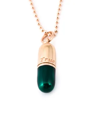 True Rocks 小さな錠剤ペンダントネックレス - Metallic - サムネイル5