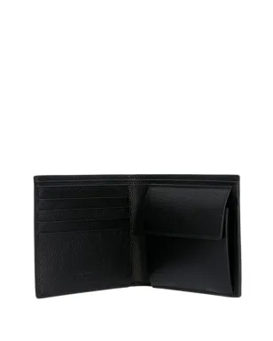 Saint Laurent ロゴプリント レザー ウォレット - ブラック - サムネイル3